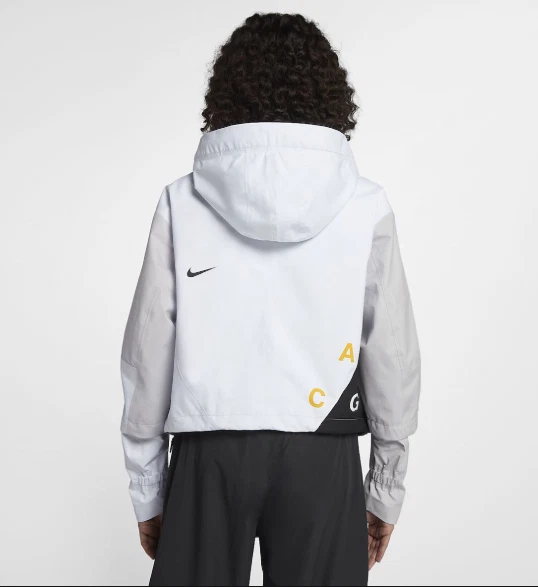 Nike WOMEN'S Nikelab ACG GORE-TEX Deploy Jacket White Grey