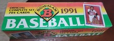1991 Bowman Baseball Complete Set