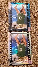 2023-2024 Topps Chrome Film Study (2) Jayson Tatum Silver & Blue Celtics