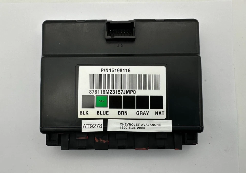 OEM 03-06 Chevrolet Avalanche 1500 BCM BCU Body Control Computer Module Unit - Image 3 of 4