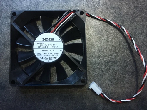 High Quality Cooling Fan 3110KL-04W-B59 08025KA-12N-GT 80*80*25mm 12V 0.30A - 第 1/1 張圖片