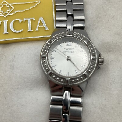 Invicta Women's Watch Wildflower Silver Dial Crystal Accented Bracelet 0132 $495