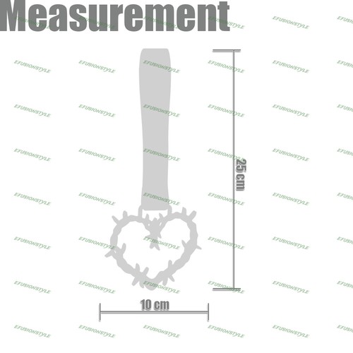 Thorned Heart JDM Black Ring Tsurikawa Subway Car Handle Strap -Gray Nylon X2 - Picture 2 of 5