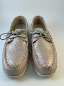 SPERRY rose gold Pink Top Sider boat 