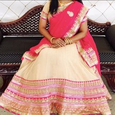 Indian Pakistani Lehngha Choli Bollywood Ethnic Party Wear