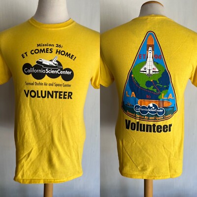 MISSION 26: SPACE SHUTTLE ENDEAVOR ET-94 Official NASA Volunteer T-Shirt Small