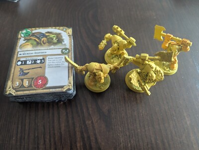 Warhammer Underworlds Ironskull's Boyz Warband with Legacy Cards