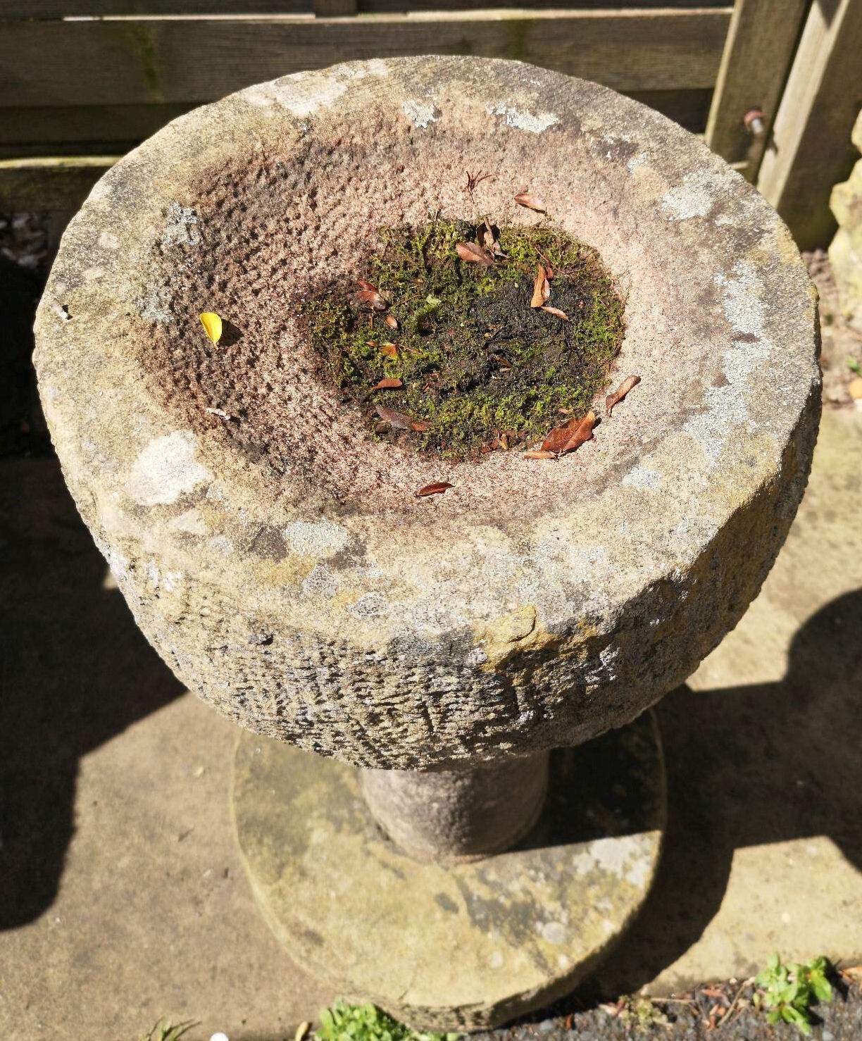 large stone bird bath eBay