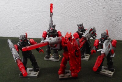 5 Mega Bloks HALO Mini Figs Rot Game Merchandise