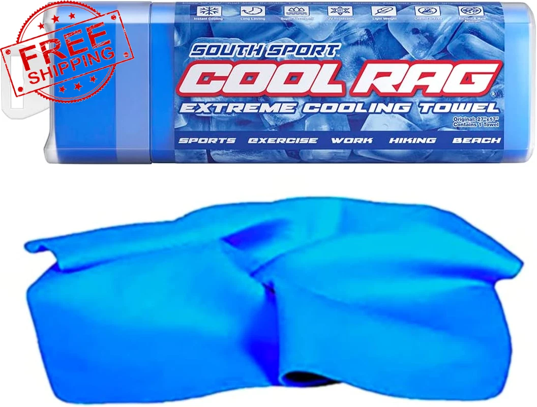 Cool RAG Extreme Cooling Towel for Heat Relief - PVA Cooling Towel for  Workout