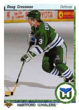 1990-91 Upper Deck Hockey  #419 Doug Crossman  
