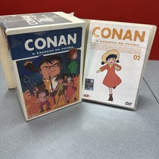 CONAN IL RAGAZZO DEL FUTURO DVD BOX BLU + DVD VOL. 1 - 2 MIYAZAKI NUMERATO