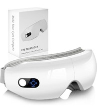 Eye Massager with Heat, Rechargeable Smart Eye Massager with 6 Modes...
