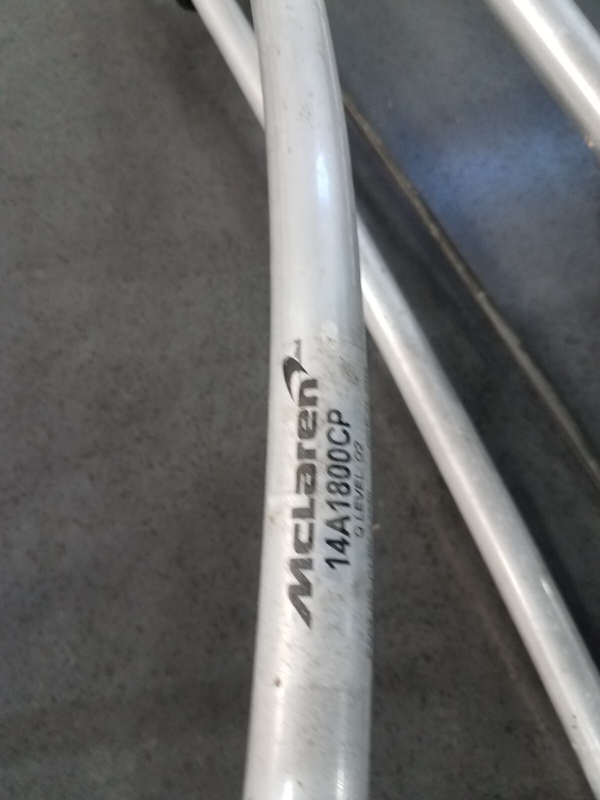 2021 McLaren 765LT Center Tunnel Lines / Pipes #5537 C7