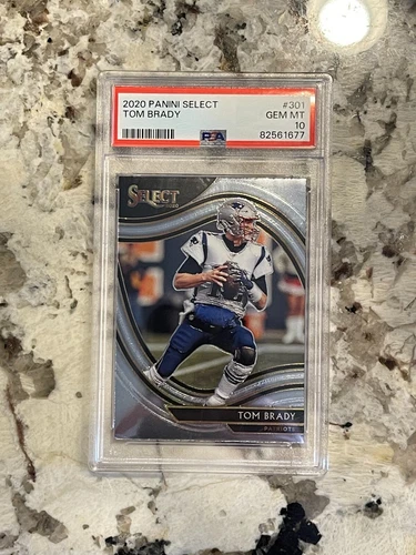 2020 Panini Select Tom Brady #301 PSA 10