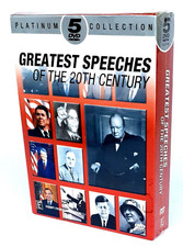 Greatest Speeches Of The 20th Century DVD Box 5-Disc-JFK-Churchill-Roosevelt