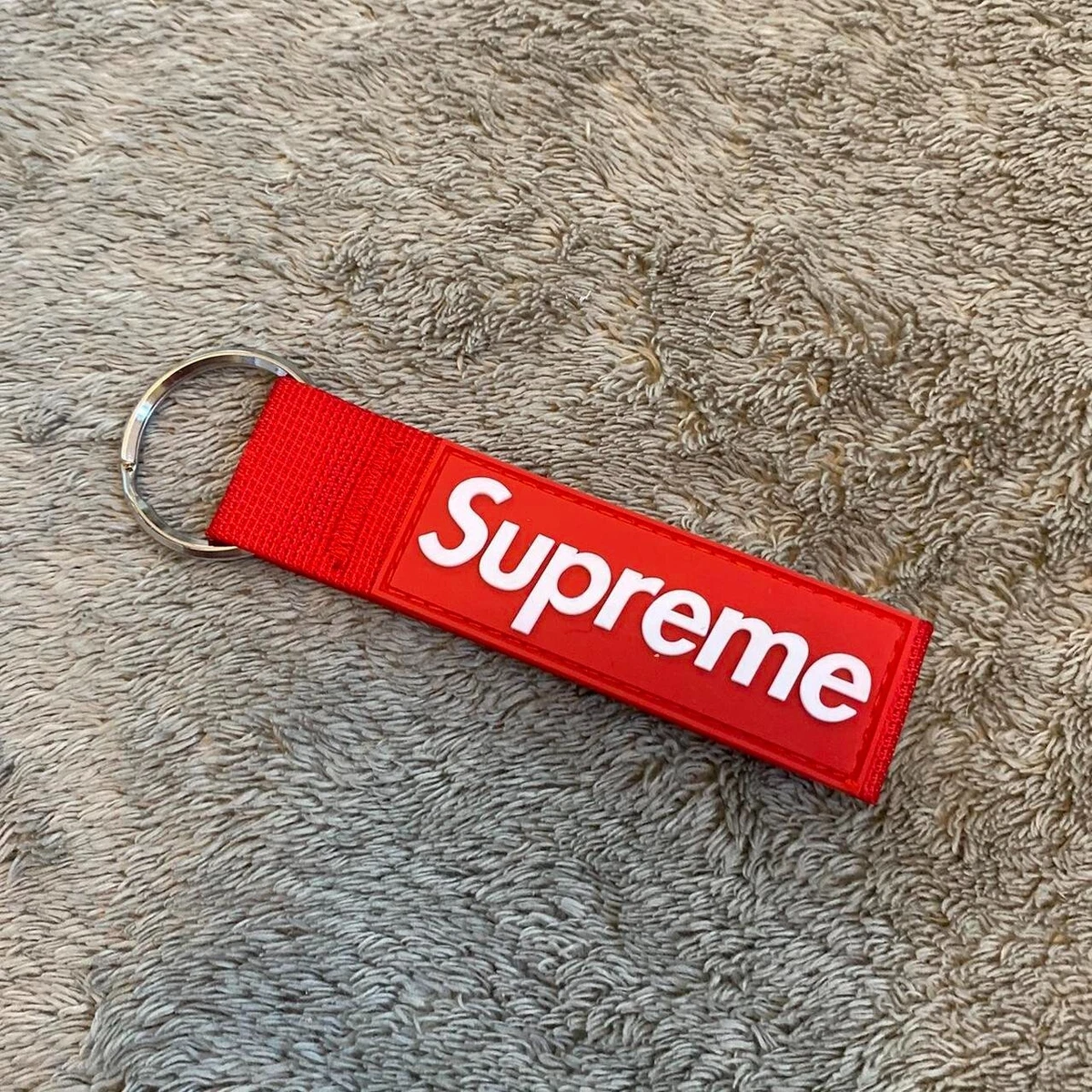 Supreme Webbing Keychain Red Fall/Winter 2020 | eBay