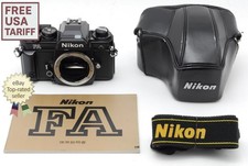  MINT Nikon FA Black 35mm SLR Film Camera From JAPAN