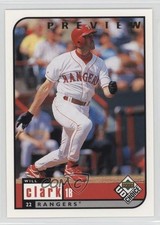 1999 Upper Deck UD Choice Preview Will Clark #150 0q3