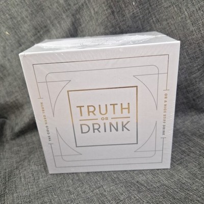 Brand New Sealed Board Game Truth Or Drink - Card Game age 21+ 3-8 players Party