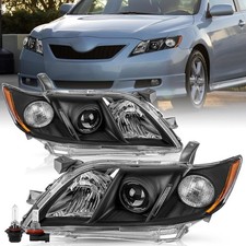 Headlight Assembly Fits For 2007 2008 2009 Toyota Camry Driver and Passenger....