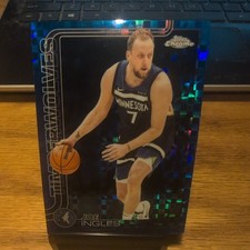 2025-26 Topps Chrome Joe Ingles Blue X-Fractor #142