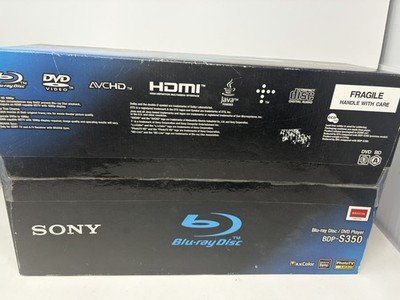 BRAND NEW SEALED Sony BDP-S350 Blu-Ray Disc Player DVD Player