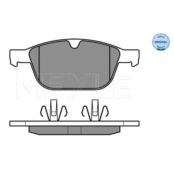 Meyle BremsbeläGe Bremsbelegsatz Vorne FüR Volvo XC90 I XC60-image