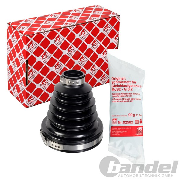 Febi Achsmanschette Satz Getriebeseitig Passend FüR Ford Galaxy Mondeo S-MAX TOU-image