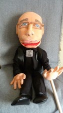 Meine selbstgemachte Klaus Schwab Hand-Puppe