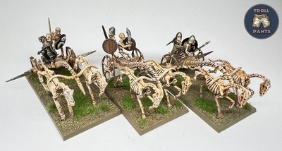 Vampire Counts - 3 Skelett Streitwagen - Warhammer Old World