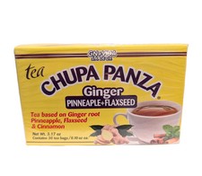 TEA CHUPA PANZA, TEA BASED GINGER ROOT, PINNEAPPLE, FLAXSEED  CINNAMON 90g
