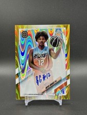 2022 Topps Chrome OTE Bryce Griggs Gold Raywave Auto RC #15/50 CA-BG1