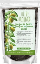 Olive Tree Potting Mix – Organic Soil w/ Fertilizer for Indoor & Outdoor Trees