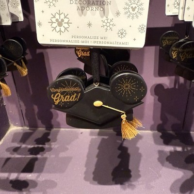 Disney Parks 2026 Congratulations Grad Graduation Holiday Christmas Ornament