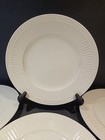 Set of 6 Mikasa Italian Countryside 8 5/8" Salad All Cream Ribbed Rim Plates-Exc — photo 2