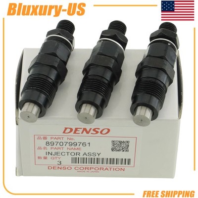 3Pcs Fuel Injector 8970799761 8970799760 for Isuzu 3LB1 3LD1 3LD2 4LB1 4LE1 4LE2