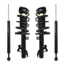 Front Complete Strut Assemblies & Rear Shocks for 2010-2013 Mazda 3