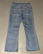 Vintage 70 s Levi s 646 Orange Tab Bellbottom Flare Jeans Size 34x30