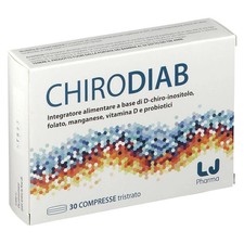 LJ Pharma Chirodiab Integratore Alimentare, 30 Compresse