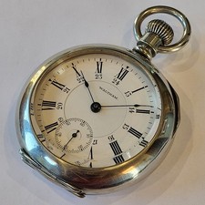 Q99 RARE 2 STAR 1904 CANADIAN PACIFIC RAILWAY WALTHAM 24hr Canadian DIAL!