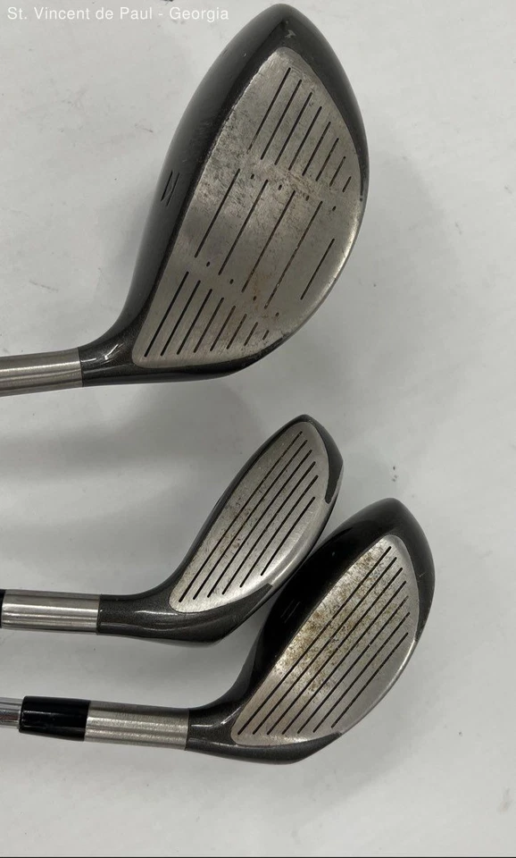 Titleist Pro TIitanium 975J 10.5 975F 20.5 & 14.5 Driver Set LH Drivers Set of 3 - Image 4 of 4