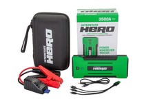 Interstate Batteries Hero 12v 3500a Portable Led Jump Starter 25000mah 25ah