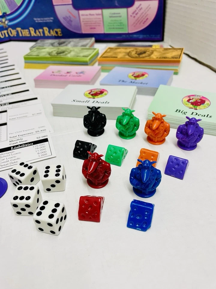 CASH FLOW Investing 101 Juego de Mesa Padre Rico Padre Pobre Robert Kiyosaki Foto 2 de 4