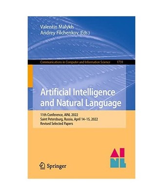Artificial Intelligence and Natural Language: 11th Conference, AINL 2022, Saint 