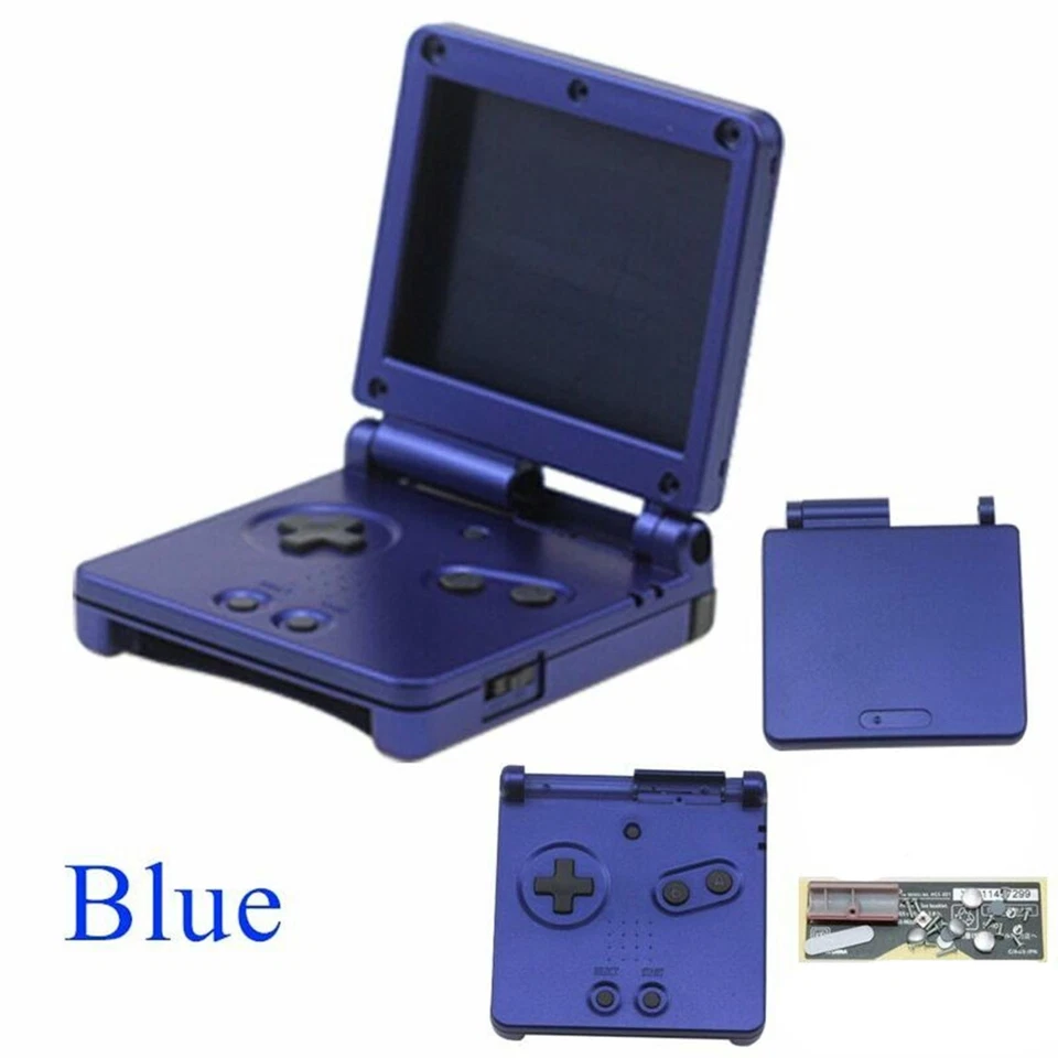 Plastic Housing Case Cover Full Shell For Nintendo GBA SP Gameboy Advance SP - Image 4 of 4