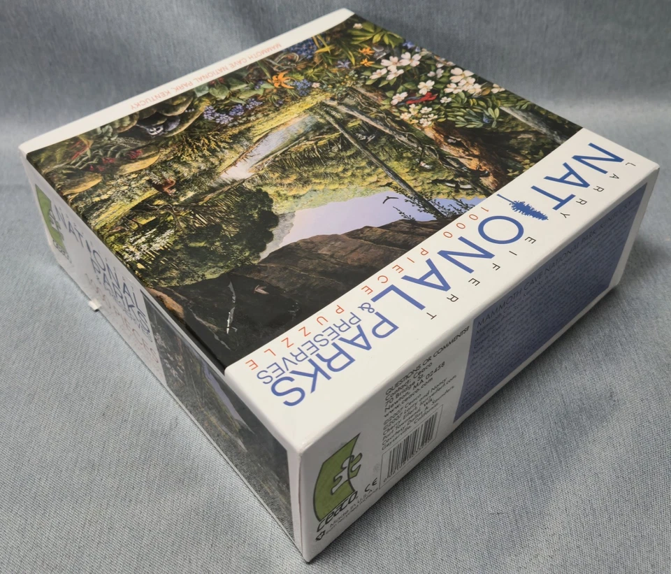 Larry Eifert National Parks & Preserves 1000pc Puzzle Mammoth Cave, KY 27"x20" - Image 3 of 4