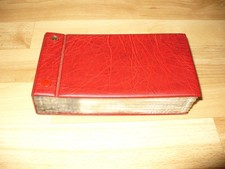 kleines Postkartenalbum mit 100 St. Glückwunschkarten, nach 1945, kleinformat,