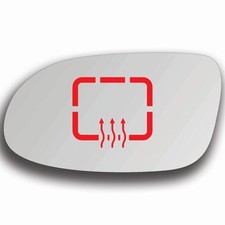 Spiegelglas Links Beheizbar f&uuml;r Mercedes A W168 1997 - 2004