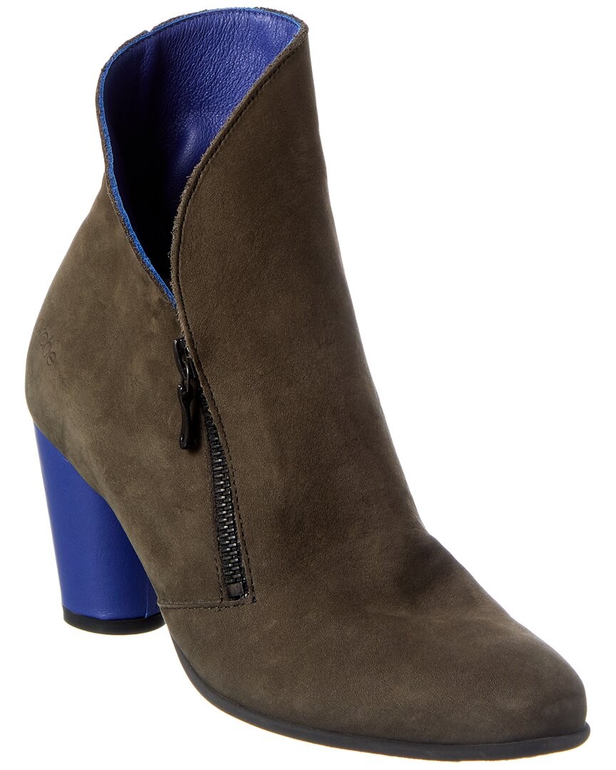 Arche Klorol Leather Bootie Womens Grey 40 32590₽